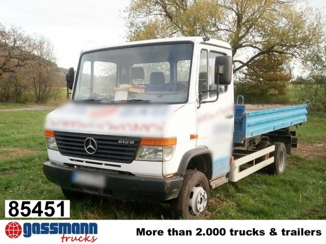 Mercedes-Benz Vario 612 DK 4x2, Kipper-Meiller - Tipper van: picture 1 Mercedes-Benz Vario 612 DK 4x2, Kipper-Meiller - Tipper van: picture 1