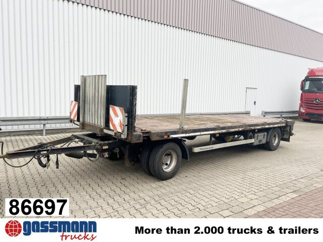 Müller-Mitteltal TP 20,0 TwistLock, Rungen - Low loader trailer: picture 1 Müller-Mitteltal TP 20,0 TwistLock, Rungen - Low loader trailer: picture 1