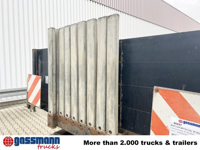 Müller-Mitteltal TP 20,0 TwistLock, Rungen - Low loader trailer: picture 5 Müller-Mitteltal TP 20,0 TwistLock, Rungen - Low loader trailer: picture 5