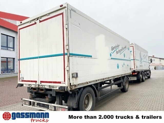 Closed box trailer Orten PRASQ 18 Getränkeanhänger, Stapleraufnahme,  6: picture 12