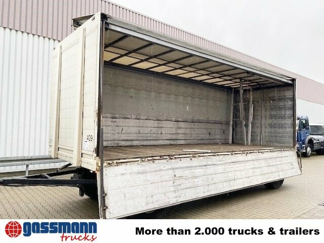 Closed box trailer Orten PRASQ 18 Getränkeanhänger, Stapleraufnahme,  6: picture 8