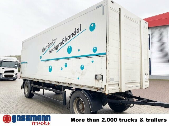 Closed box trailer Orten PRASQ 18 Getränkeanhänger, Stapleraufnahme,: picture 14 Closed box trailer Orten PRASQ 18 Getränkeanhänger, Stapleraufnahme,: picture 14