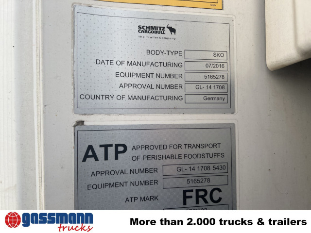 Refrigerator semi-trailer Schmitz Cargobull SKO 24/L-13.4 FP 25 45 COOL, Mega, Doppelstock: picture 6 Refrigerator semi-trailer Schmitz Cargobull SKO 24/L-13.4 FP 25 45 COOL, Mega, Doppelstock: picture 6