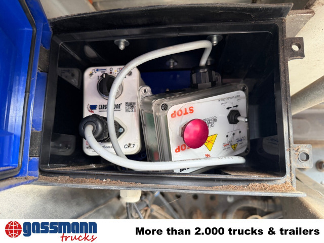 Schubbodenaufbau mit Plane ca 29m³, Funk - Box truck: picture 5 Schubbodenaufbau mit Plane ca 29m³, Funk - Box truck: picture 5