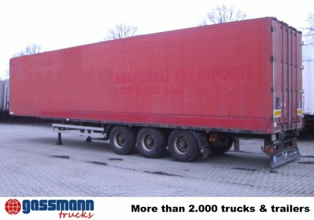 Sommer Sommer Kleiderkofferauflieger, 90 cbm - Closed box semi-trailer: picture 2 Sommer Sommer Kleiderkofferauflieger, 90 cbm - Closed box semi-trailer: picture 2