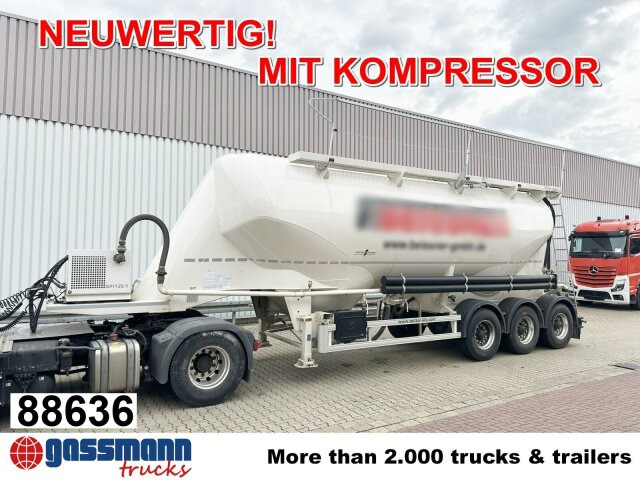 Spitzer SF 2739/2P Siloauflieger ca. 39m³, 2x Liftachse - Silo semi-trailer: picture 1 Spitzer SF 2739/2P Siloauflieger ca. 39m³, 2x Liftachse - Silo semi-trailer: picture 1