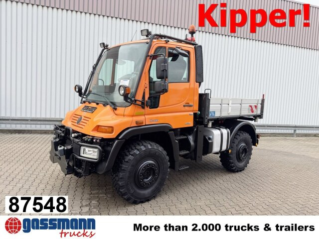 Unimog U 400 405/12 4x4, Kipper, Kommunalhydraulik, - Van: picture 1 Unimog U 400 405/12 4x4, Kipper, Kommunalhydraulik, - Van: picture 1