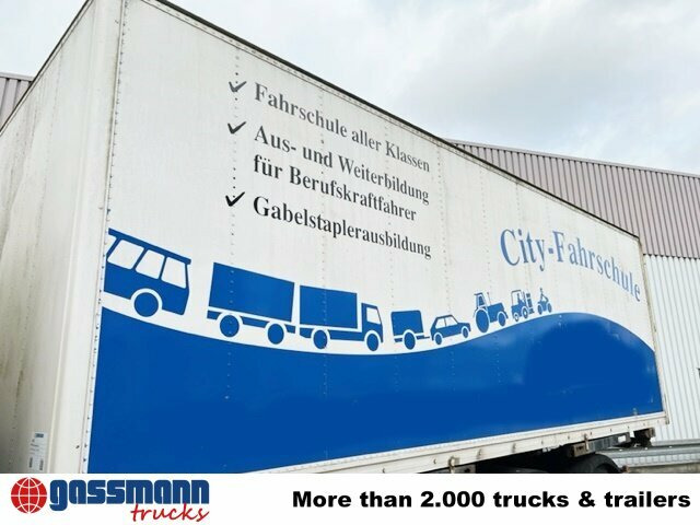 Wechselbrücke Koffer, Ex-Fahrschule - Swap body - box: picture 2 Wechselbrücke Koffer, Ex-Fahrschule - Swap body - box: picture 2