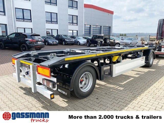 Roll-off/ Skip trailer Wielton PS2P70B Abrollanhänger bis 7,25 m Behälter: picture 11