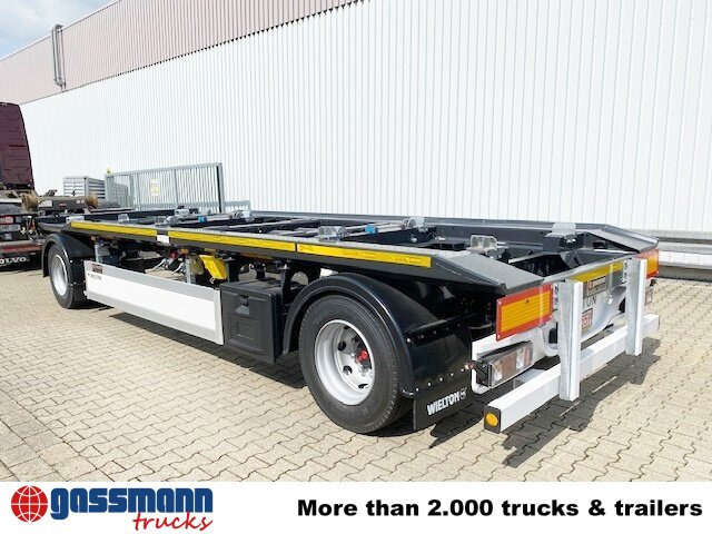 Roll-off/ Skip trailer Wielton PS2P70B Abrollanhänger bis 7,25 m Behälter: picture 9