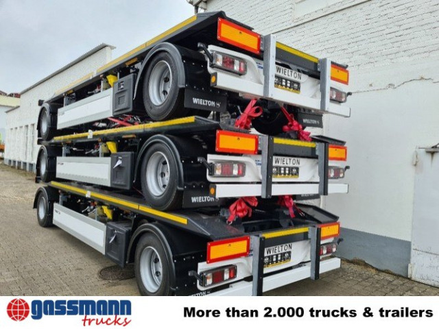 Roll-off/ Skip trailer Wielton PS2P70B Abrollanhänger bis 7,25 m Behälter: picture 7