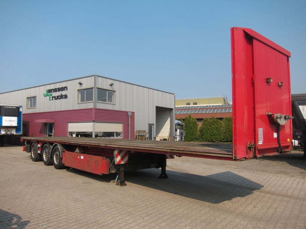 M&V Lenkachse-Coil-Staplerhalterung-Twistlocks - Dropside/ Flatbed semi-trailer: picture 1 M&V Lenkachse-Coil-Staplerhalterung-Twistlocks - Dropside/ Flatbed semi-trailer: picture 1