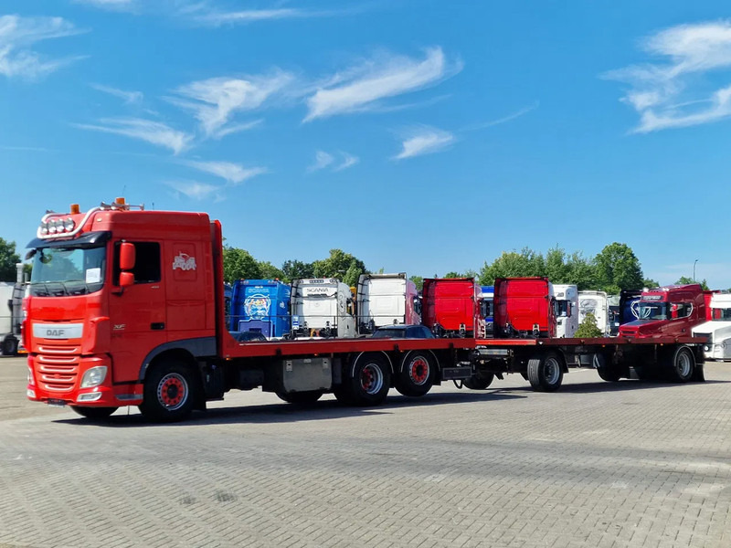 DAF XF 410 6x2 SpaceCab - Flatbed - Euro 6 + 2 axle trailer BPW - Dropside/ Flatbed truck: picture 3 DAF XF 410 6x2 SpaceCab - Flatbed - Euro 6 + 2 axle trailer BPW - Dropside/ Flatbed truck: picture 3