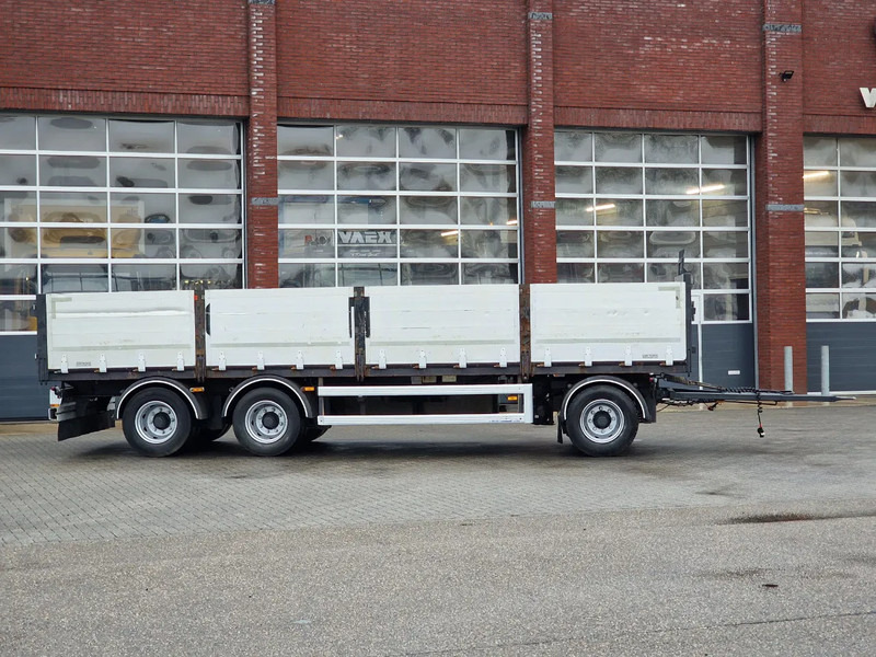 Dropside/ Flatbed trailer Norse Nor-Slep - 3 axle - Side boards -: picture 8
