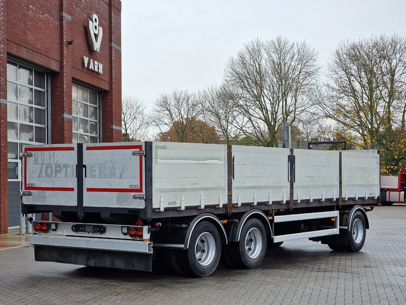 Dropside/ Flatbed trailer Norse Nor-Slep - 3 axle - Side boards -: picture 7