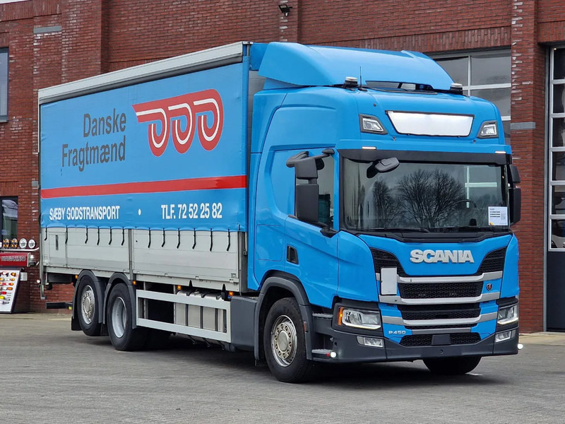 Scania P450 Highline 6x2*4 - Zepro loadlift - Steering axle - 5.15 WB - Full air - - Curtainsider truck: picture 1 Scania P450 Highline 6x2*4 - Zepro loadlift - Steering axle - 5.15 WB - Full air - - Curtainsider truck: picture 1