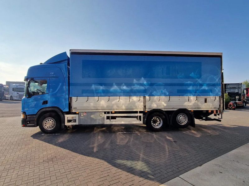 Scania P450 Highline 6x2*4 - Zepro loadlift - Steering axle - 5.15 WB - Full air - - Curtainsider truck: picture 4 Scania P450 Highline 6x2*4 - Zepro loadlift - Steering axle - 5.15 WB - Full air - - Curtainsider truck: picture 4
