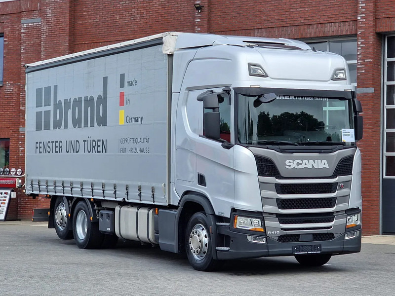 Scania R410 Highline 6x2 - Curtain sider - Retarder - Night clima - Forklift connection - Curtainsider truck: picture 1 Scania R410 Highline 6x2 - Curtain sider - Retarder - Night clima - Forklift connection - Curtainsider truck: picture 1