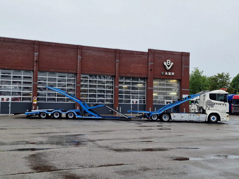 Autotransporter truck Scania R450 6x2 Trucktransporter GS Meppel + Trailer 2008 - Perfect condition - Retarder: picture 20
