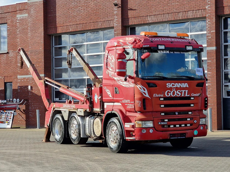 Scania R500 V8 LB6x2/4HNB E5 GERGEN TAK-VL-Adonis - Retarder - Full air - Skip loader truck: picture 1 Scania R500 V8 LB6x2/4HNB E5 GERGEN TAK-VL-Adonis - Retarder - Full air - Skip loader truck: picture 1