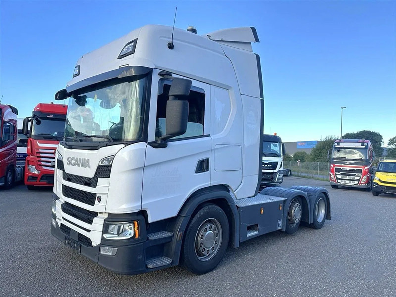 Scania G450 NGS Highline 6x2/4 - Steering - Euro 6 - Led - Leather - Chassis cover - Tractor unit: picture 1 Scania G450 NGS Highline 6x2/4 - Steering - Euro 6 - Led - Leather - Chassis cover - Tractor unit: picture 1