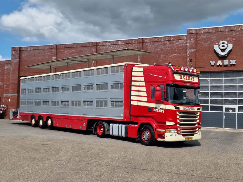 Scania R450 + 3 deck livestock - Water &Ventilation - Loadlift - - Tractor unit: picture 1 Scania R450 + 3 deck livestock - Water &Ventilation - Loadlift - - Tractor unit: picture 1