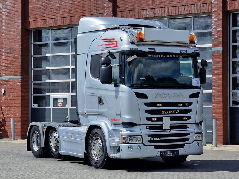 Scania R450 Highline 6x2/4 - Euro 6 - Opti Cruise - Navi - Full spoiler - Tractor unit: picture 1 Scania R450 Highline 6x2/4 - Euro 6 - Opti Cruise - Navi - Full spoiler - Tractor unit: picture 1
