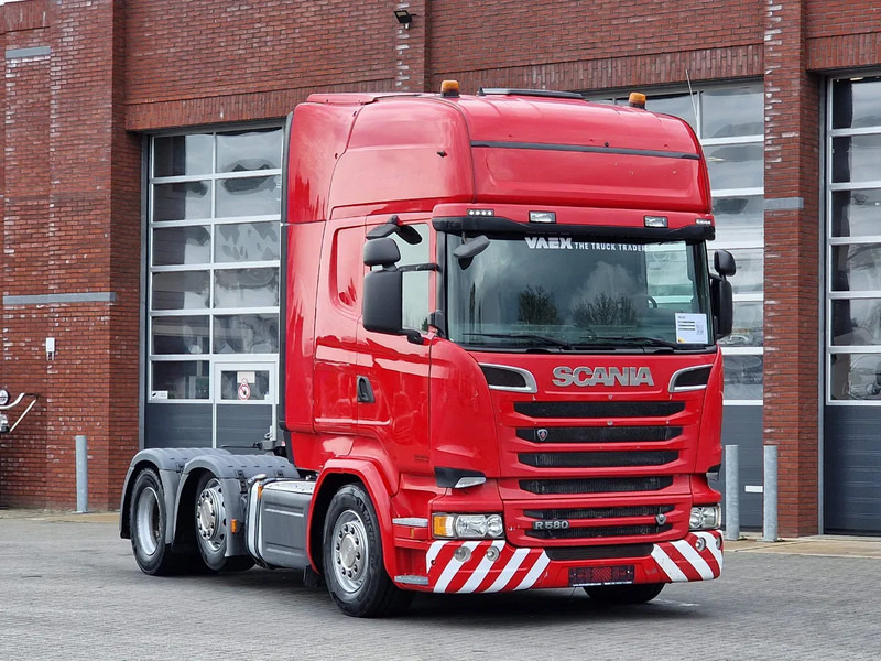 Scania R580 V8 Topline 6x2/4 MLB - Retarder - Full air - Steering axle - 2x tank - Tractor unit: picture 1 Scania R580 V8 Topline 6x2/4 MLB - Retarder - Full air - Steering axle - 2x tank - Tractor unit: picture 1