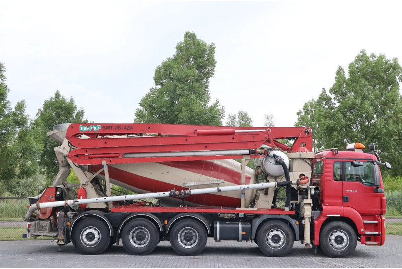 MAN TGS 50.440 | 10X4*6 | SARAKA 28 METER | 8M3 MIXER - Concrete mixer truck: picture 5 MAN TGS 50.440 | 10X4*6 | SARAKA 28 METER | 8M3 MIXER - Concrete mixer truck: picture 5