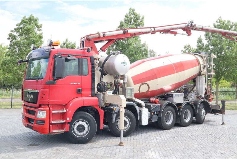 MAN TGS 50.440 | 10X4*6 | SARAKA 28 METER | 8M3 MIXER - Concrete mixer truck: picture 3 MAN TGS 50.440 | 10X4*6 | SARAKA 28 METER | 8M3 MIXER - Concrete mixer truck: picture 3