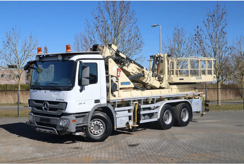 Mercedes-Benz Actros 2636 6X4 | TUNNEL PLATFORM | REMOTE DRIVING - Crane truck: picture 5 Mercedes-Benz Actros 2636 6X4 | TUNNEL PLATFORM | REMOTE DRIVING - Crane truck: picture 5