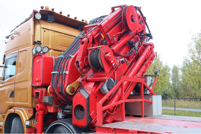 Crane truck Scania R164-580 V8 8X2 | COPMA 990 | JIB | 6+4 EXT | WINCH | REMOTE: picture 10 Crane truck Scania R164-580 V8 8X2 | COPMA 990 | JIB | 6+4 EXT | WINCH | REMOTE: picture 10