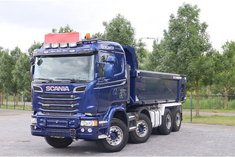 Scania R580 V8 | FULL STEEL | BIG AXLES | RETARDER | EURO 6 - Tipper: picture 2 Scania R580 V8 | FULL STEEL | BIG AXLES | RETARDER | EURO 6 - Tipper: picture 2