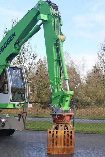 Wheel excavator Sennebogen 818 E K9 ULM | SORTING GRAB | GOOD TIRES: picture 7 Wheel excavator Sennebogen 818 E K9 ULM | SORTING GRAB | GOOD TIRES: picture 7