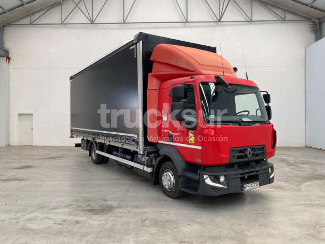 RENAULT D12.250 - Curtainsider truck: picture 1 RENAULT D12.250 - Curtainsider truck: picture 1