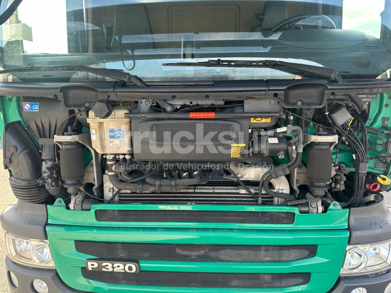 Curtainsider truck SCANIA P320: picture 21