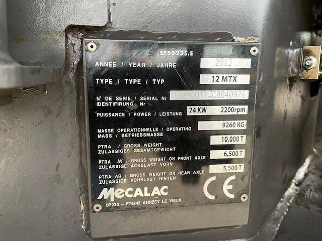 Mecalac 12 MTX - Wheel excavator: picture 3 Mecalac 12 MTX - Wheel excavator: picture 3