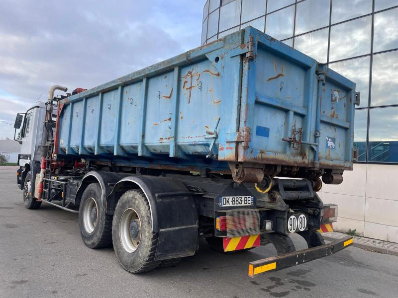 Mercedes Actros 2631 - Hook lift truck, Crane truck: picture 4 Mercedes Actros 2631 - Hook lift truck, Crane truck: picture 4
