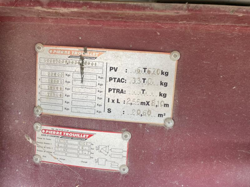 Trouillet  - Tipper semi-trailer: picture 5 Trouillet  - Tipper semi-trailer: picture 5