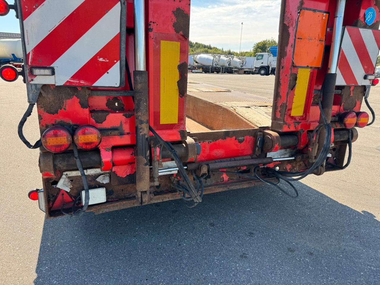 Low loader semi-trailer Kel-Berg Faymonville 4 axle Ausziehbar Tieflader: picture 22