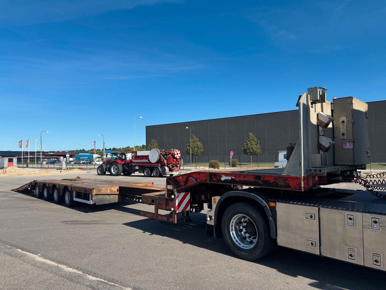 Low loader semi-trailer Kel-Berg Faymonville 4 axle Ausziehbar Tieflader: picture 14