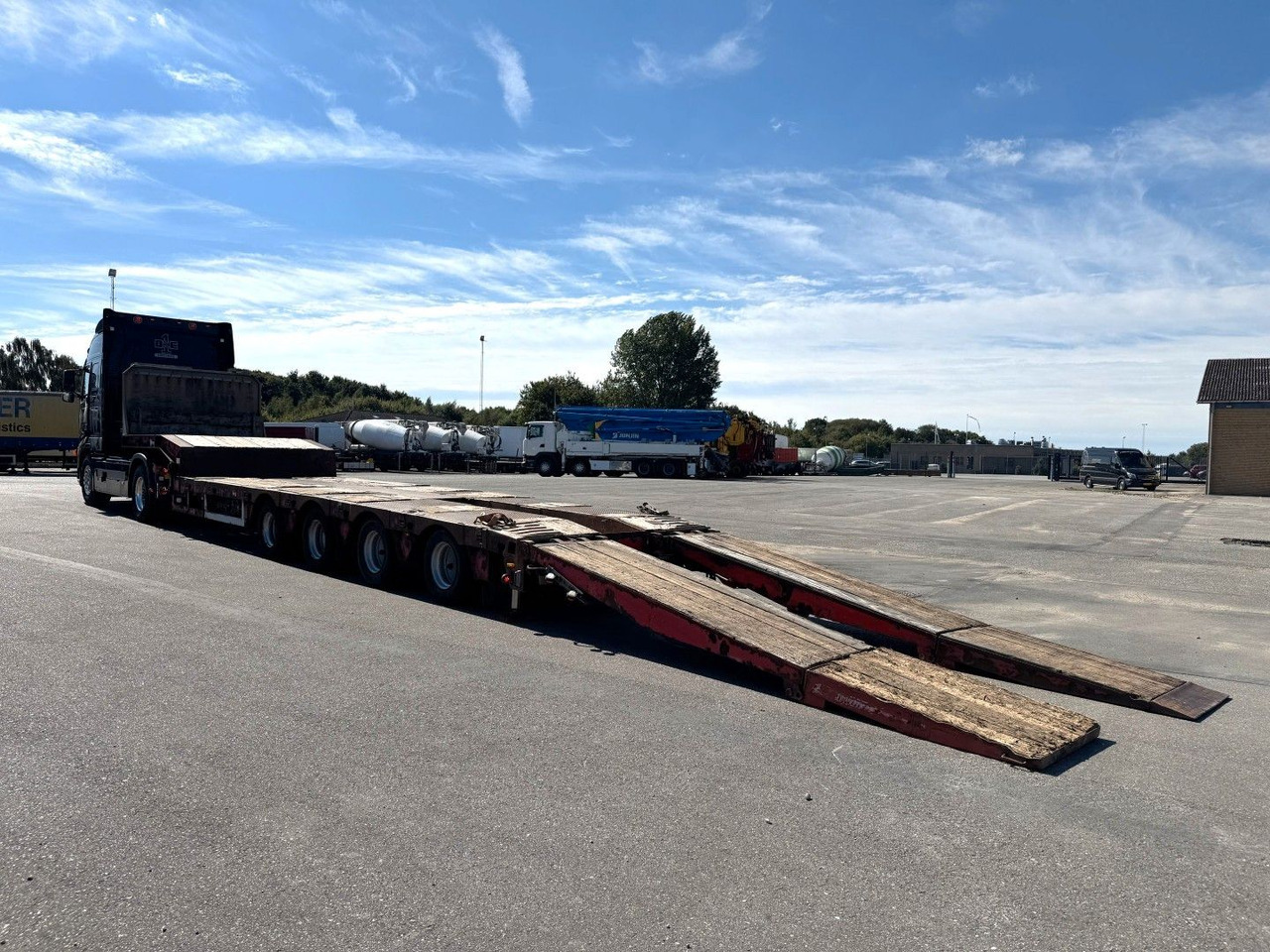 Kel-Berg Faymonville 4 axle Ausziehbar Tieflader - Low loader semi-trailer: picture 5 Kel-Berg Faymonville 4 axle Ausziehbar Tieflader - Low loader semi-trailer: picture 5