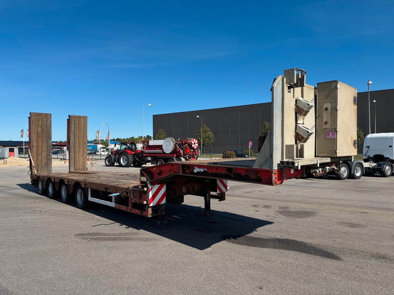 Kel-Berg Faymonville 4 axle Ausziehbar Tieflader - Low loader semi-trailer: picture 2 Kel-Berg Faymonville 4 axle Ausziehbar Tieflader - Low loader semi-trailer: picture 2