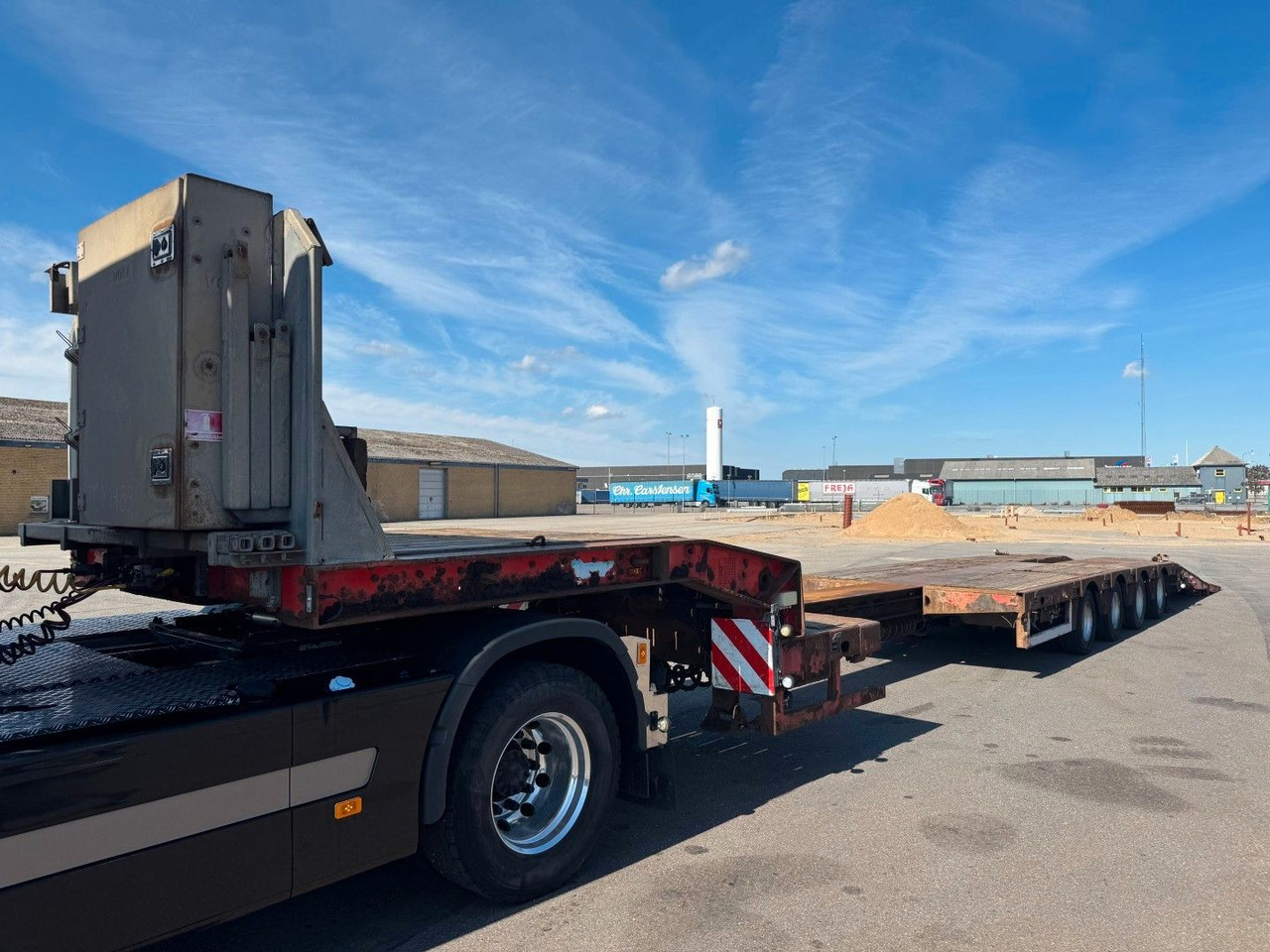Low loader semi-trailer Kel-Berg Faymonville 4 axle Ausziehbar Tieflader: picture 15