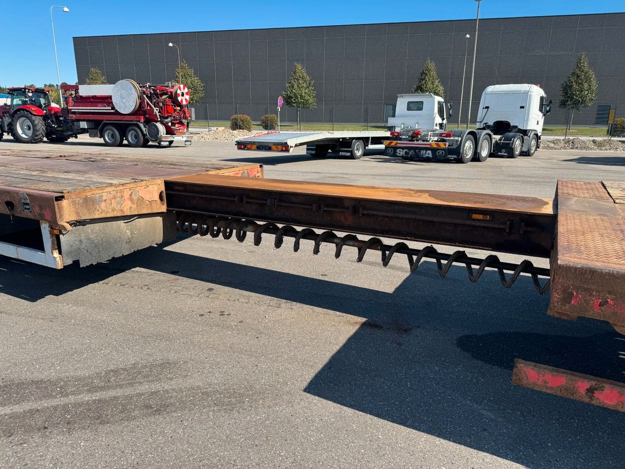 Low loader semi-trailer Kel-Berg Faymonville 4 axle Ausziehbar Tieflader: picture 11