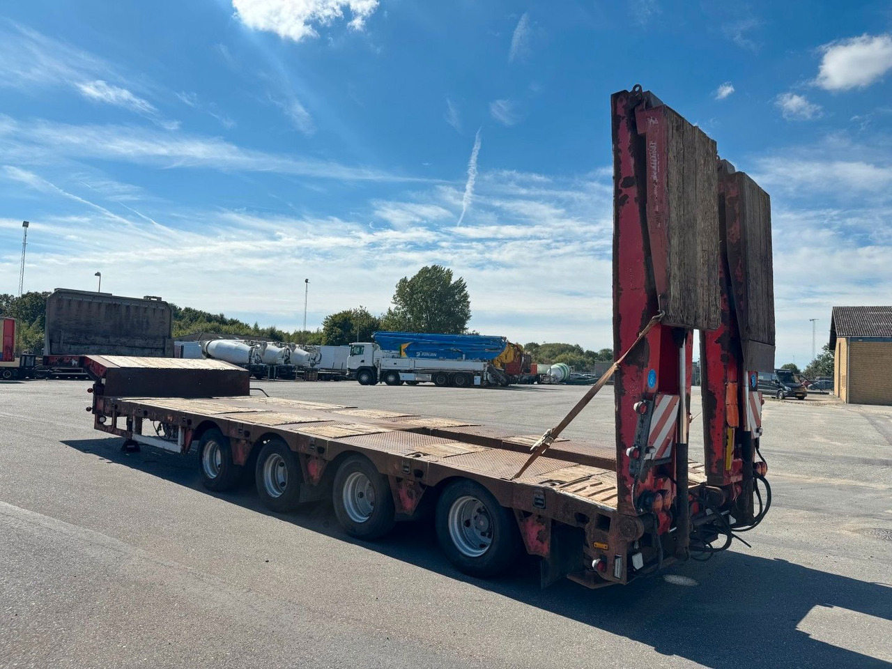 Kel-Berg Faymonville 4 axle Ausziehbar Tieflader - Low loader semi-trailer: picture 4 Kel-Berg Faymonville 4 axle Ausziehbar Tieflader - Low loader semi-trailer: picture 4