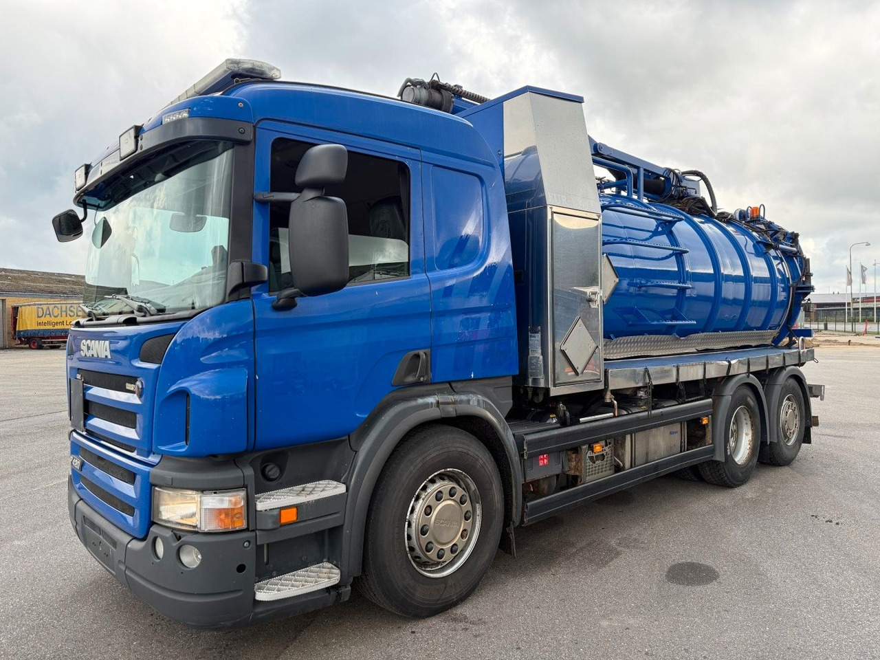 Scania 6x2*4 Eur-Mark PKI 12.1A Stainless Euro 5 - Vacuum truck: picture 1 Scania 6x2*4 Eur-Mark PKI 12.1A Stainless Euro 5 - Vacuum truck: picture 1