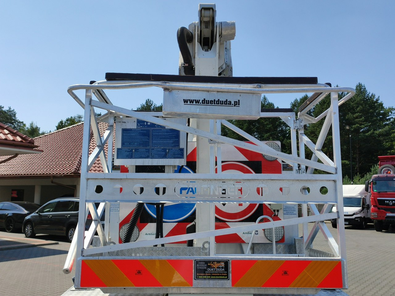 Truck mounted aerial platform Iveco Volkswagen Crafter 4x4 Zwyżka 21m Palfinger P210BK JIP-Ogon udt: picture 44