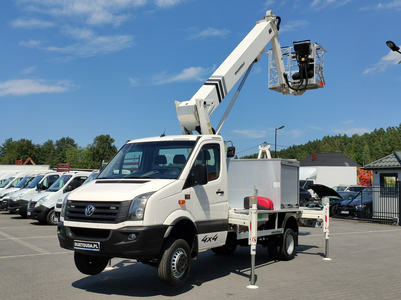 Truck mounted aerial platform Iveco Volkswagen Crafter 4x4 Zwyżka 21m Palfinger P210BK JIP-Ogon udt: picture 13