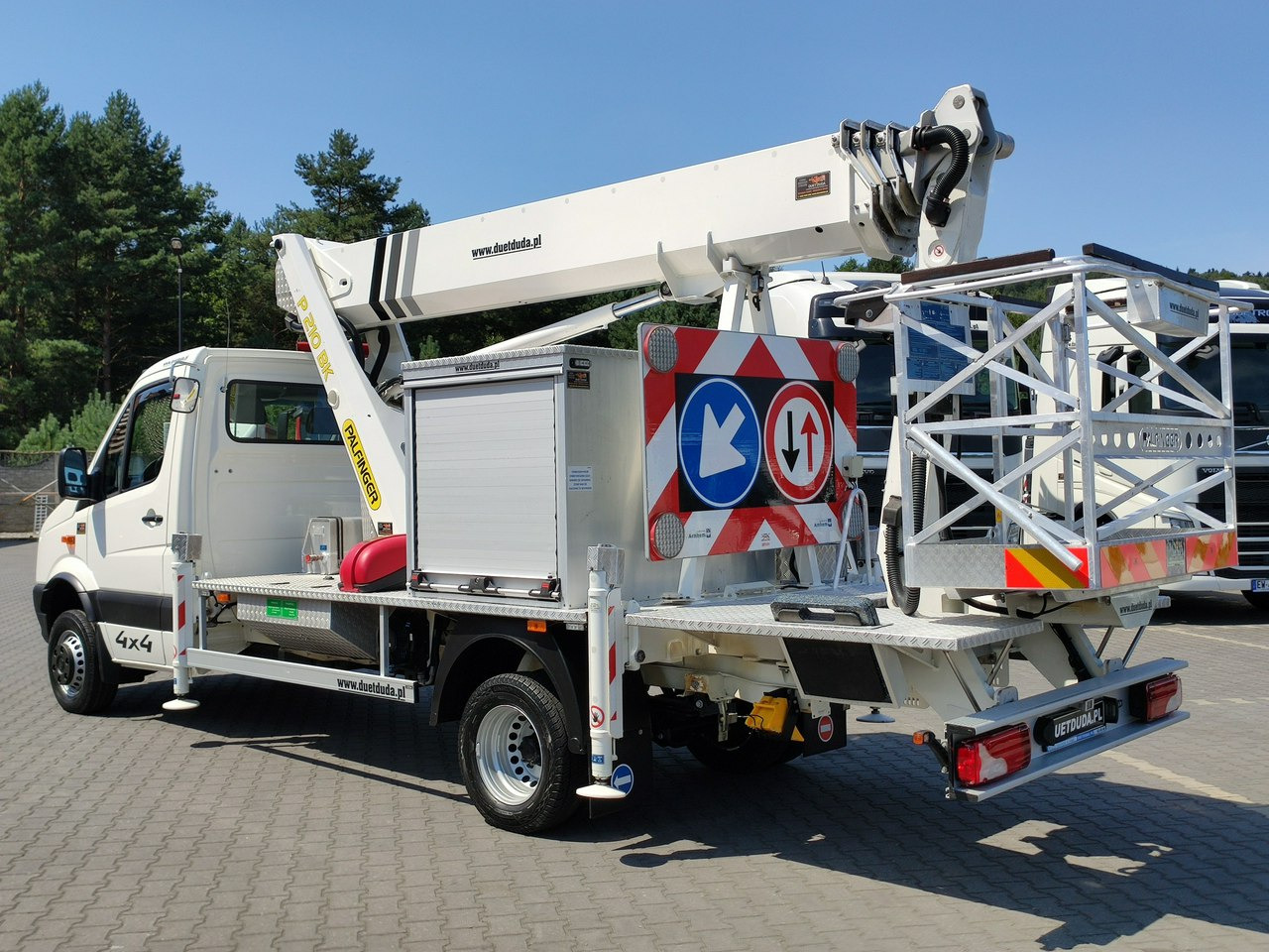 Truck mounted aerial platform Iveco Volkswagen Crafter 4x4 Zwyżka 21m Palfinger P210BK JIP-Ogon udt: picture 42